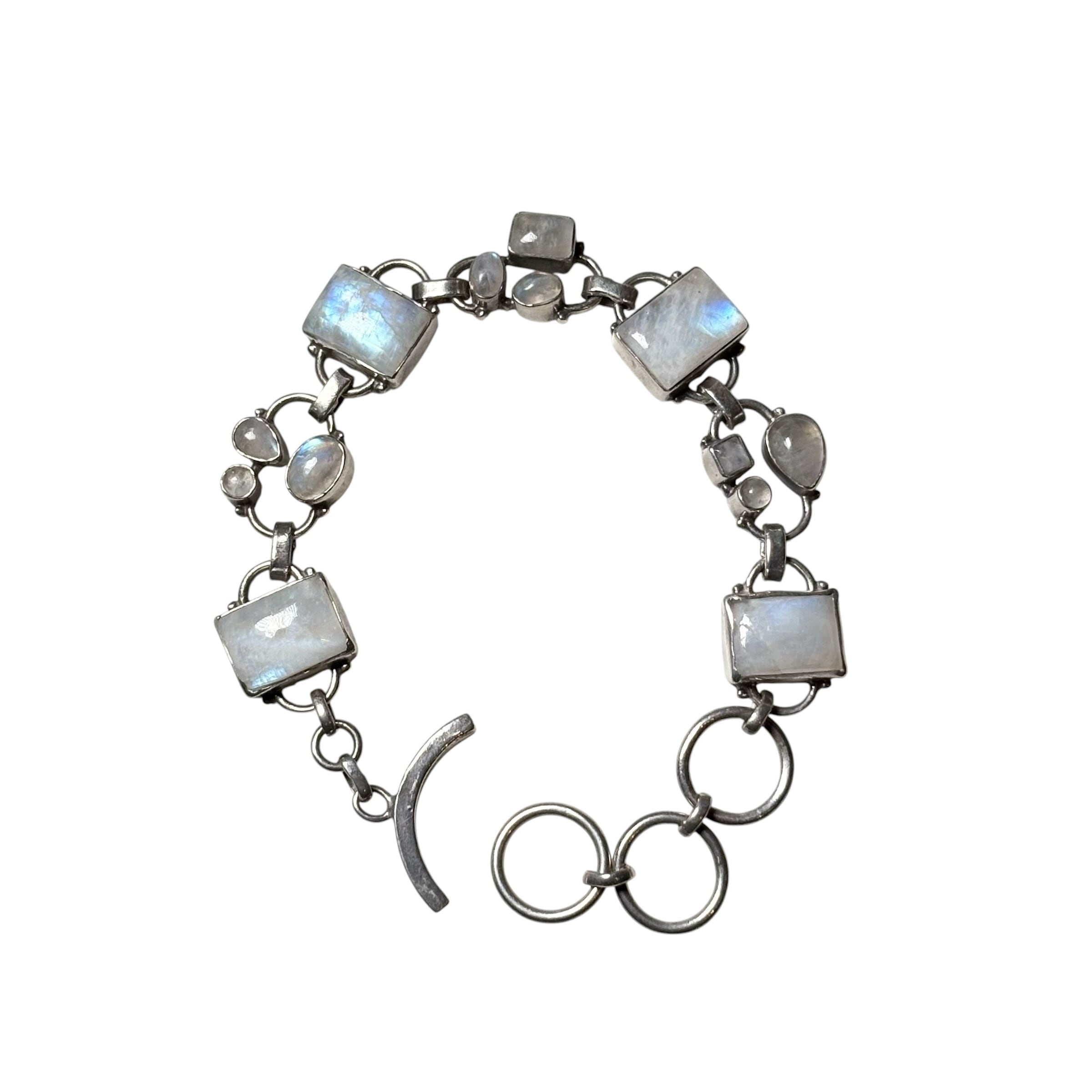 vintage Mexican silver ID plate bracelet | NOIR ONLINE