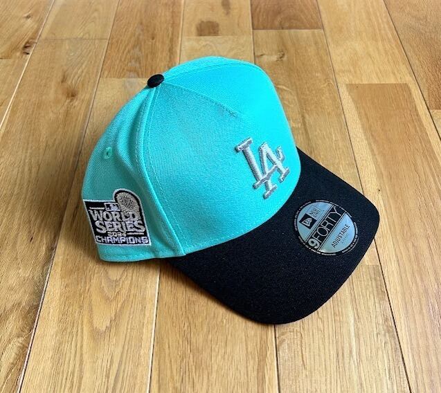 ティファニーブルー☆NEW ERA ロサンゼルスドジャース ベースボール
