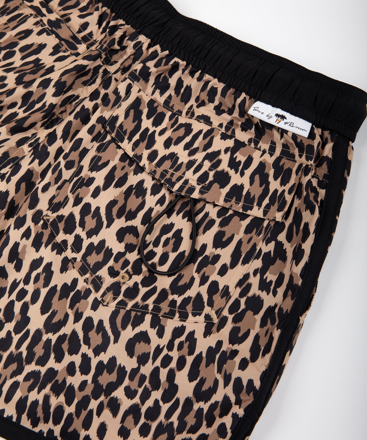 【SUNS】LEOPARD PIPING BOARDSHORTS［RSW071］