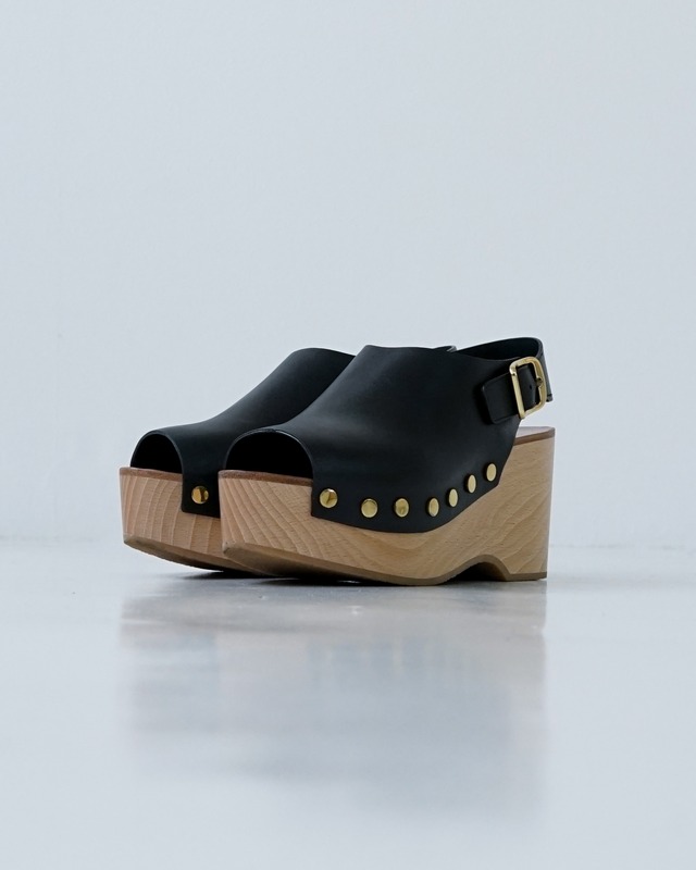 Leather sabot sandal〈CÉLINE by phoebe philo〉