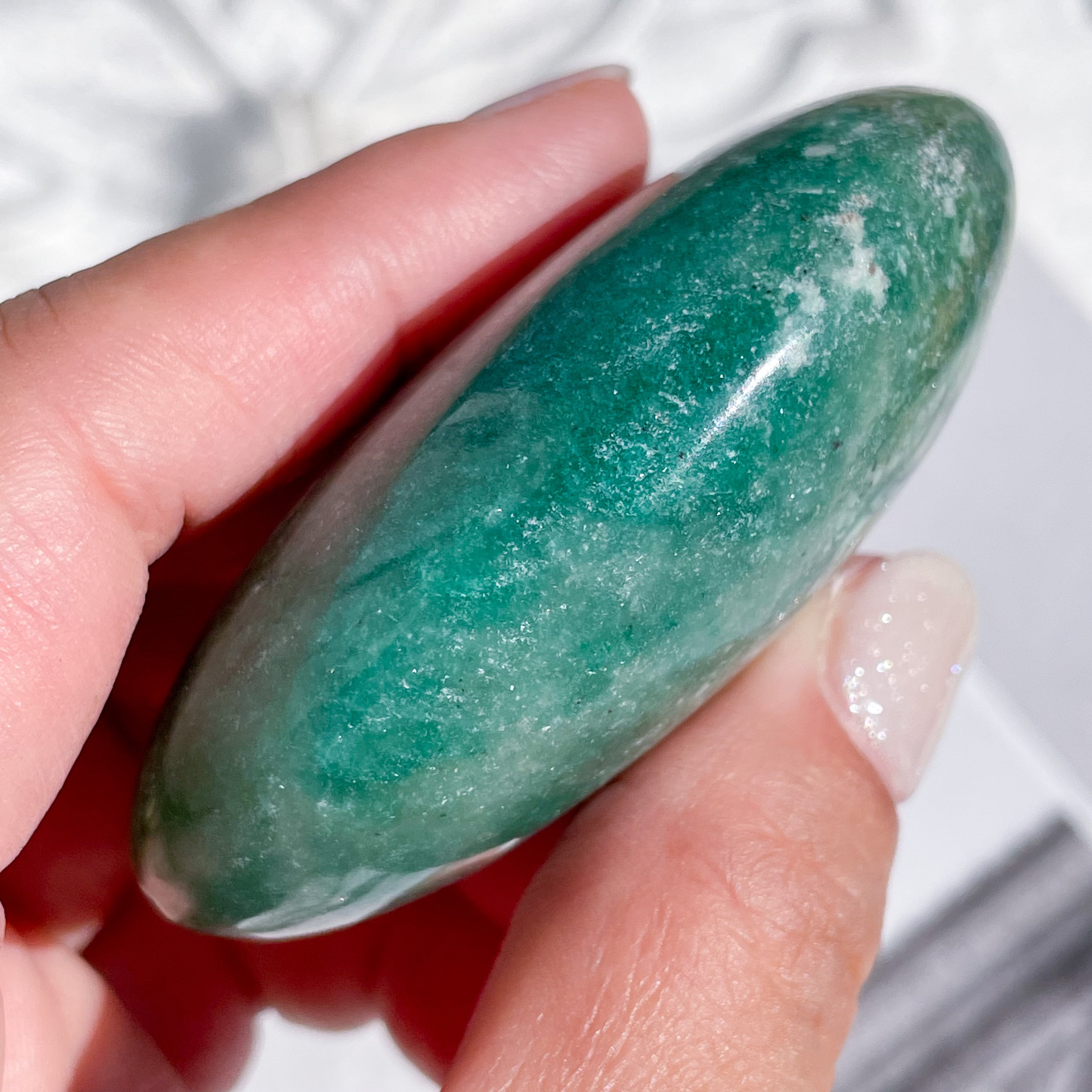 Green Aventurine Palm 3 ✧ グリーンアベンチュリン | FLUXY - 天然石