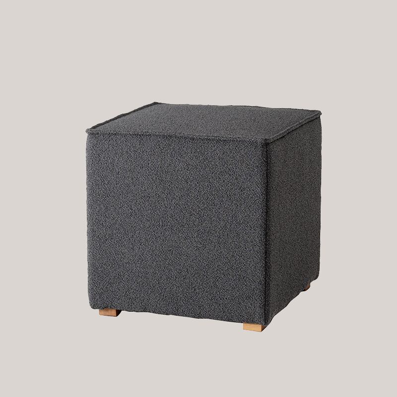 スツール 椅子 高さ40cm オットマン キューブ型 おしゃれ ファブリック