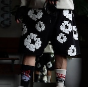 【stk51】Flower Shorts