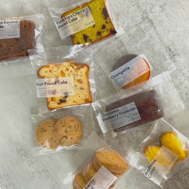 B Delight set(焼き菓子 8種類)