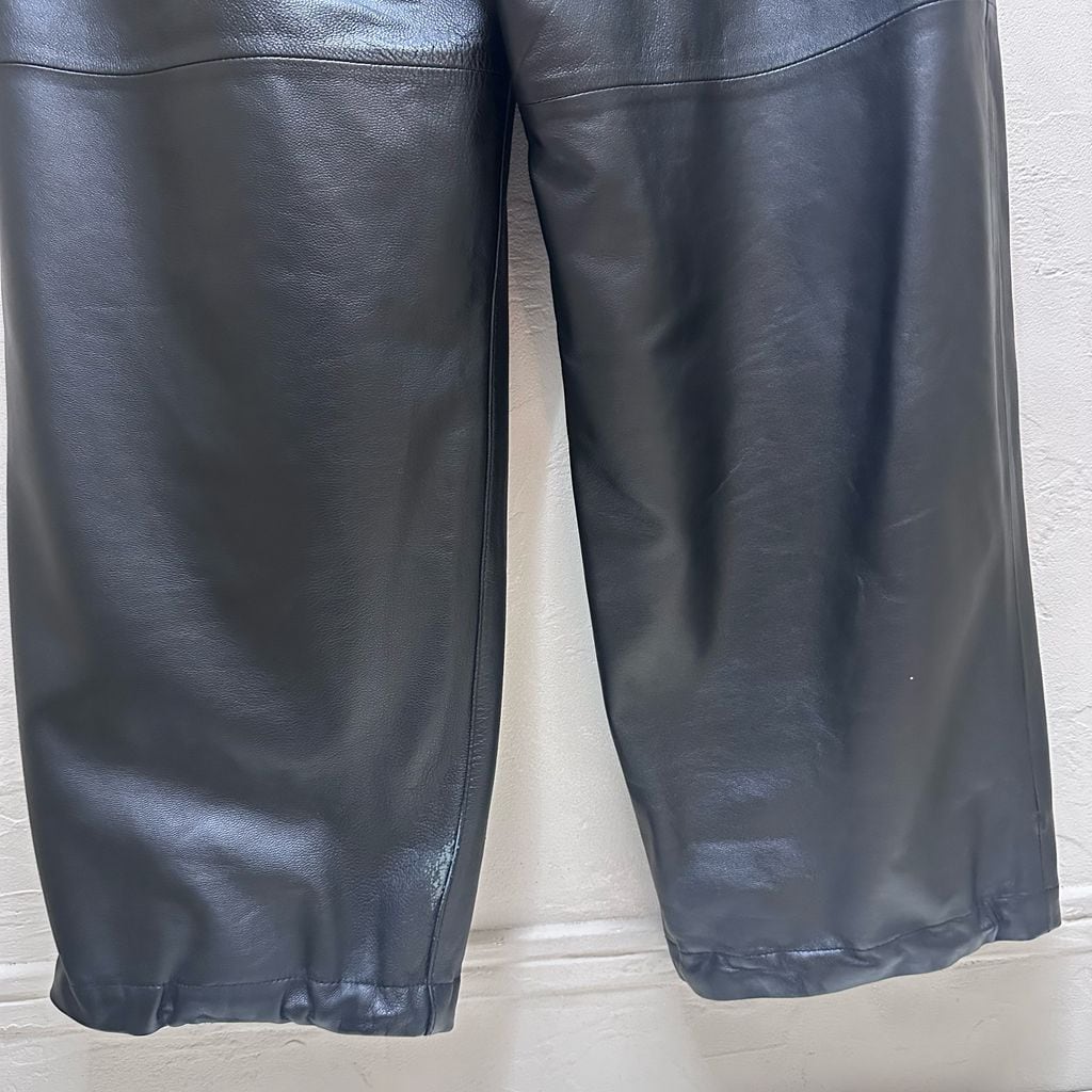 Graphpaper グラフペーパー Sheep Leather Track Pants レザーパンツ