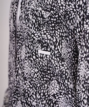 【#Re:room】LEOPARD OPEN COLLAR LONG SLEEVE SHIRTS［RES091］