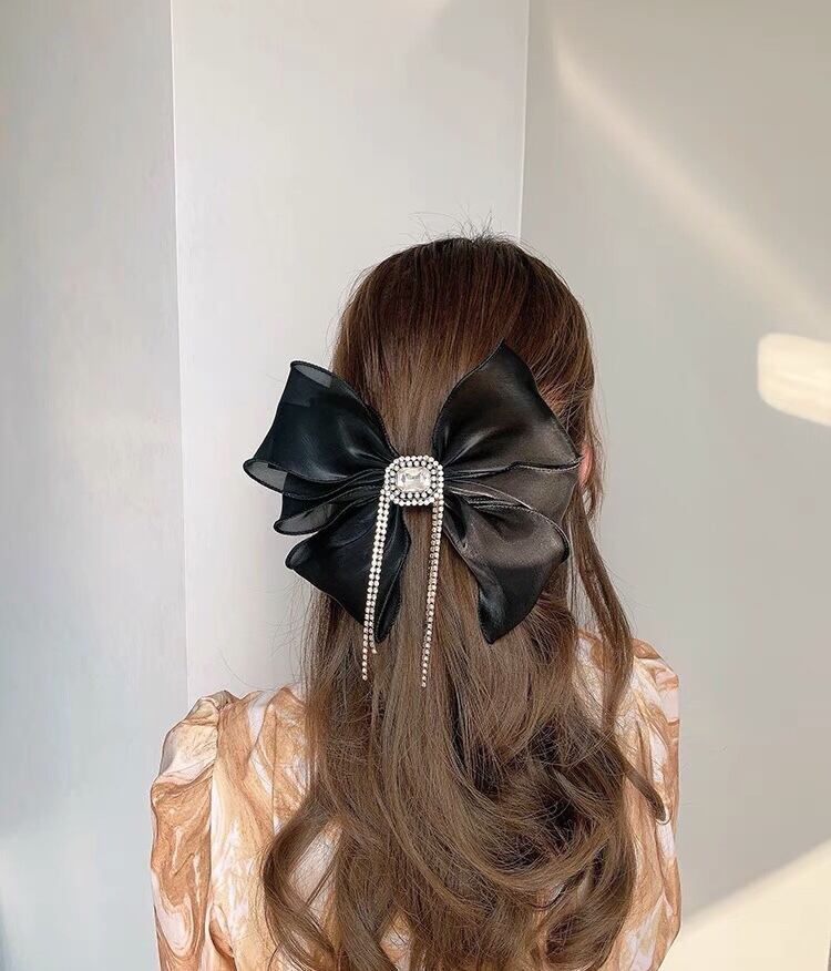 3カラー】ヘアアクセサリー ヘアバレッタ ヘアリボン ピンク | Pay ID