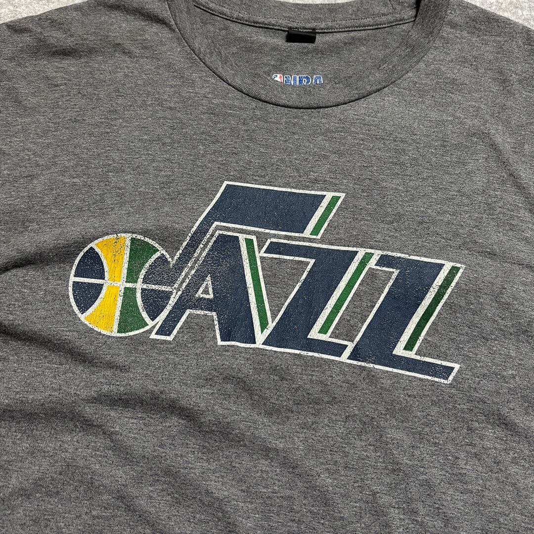 Utah Jazz Old Logo Printed T-shirt. NBA | am3:41 - NBA & Sports