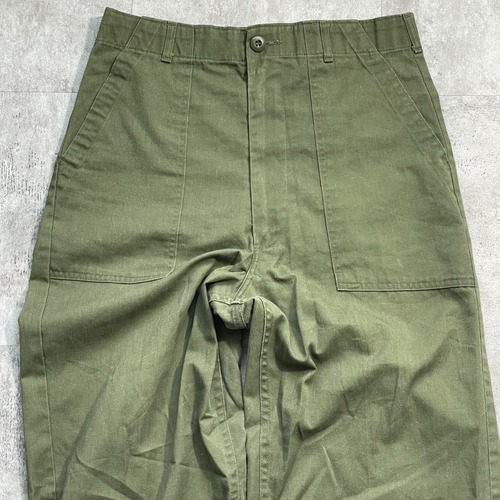 70s アメリカ軍 実物 OG-507 ベイカーパンツ 32/35 詳細写真4