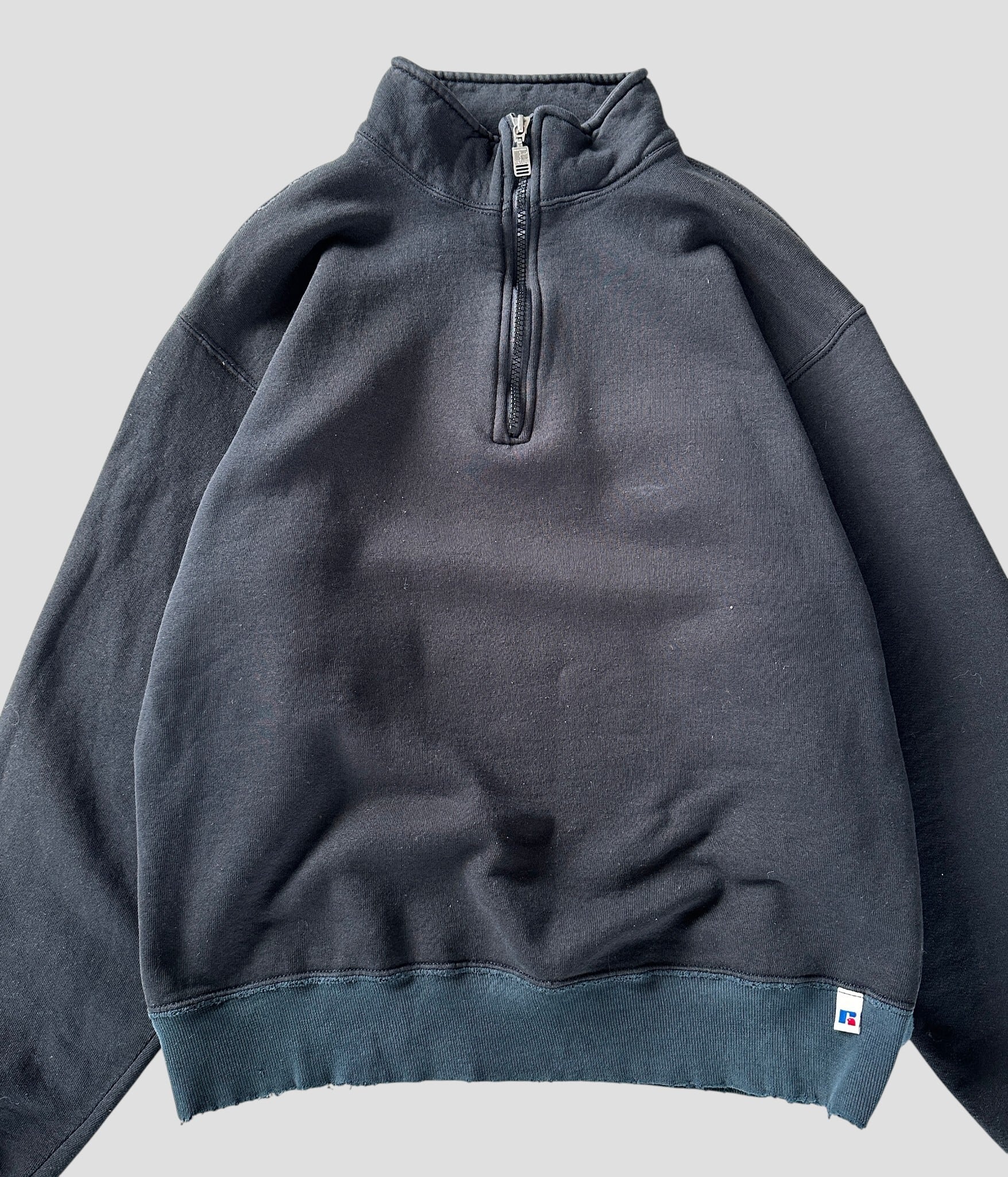 Russell Athletic- Vintage 90s M Half Zip Sweat | BEGGARS BANQUET