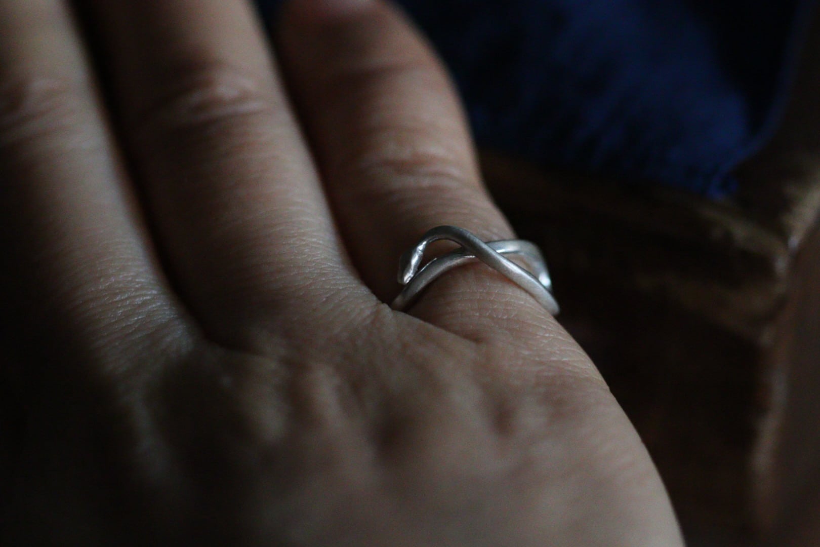 イヤーカフリングhabu/ slim /銀 | アトリエひと匙