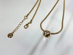オリバーウェバー クリスタル ネックレス Diamond ゴールドカラー