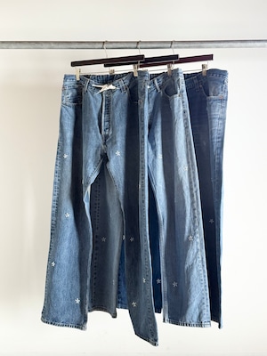 Mr. Remake Man. ミスターリメイクマン【used remake denim pants】