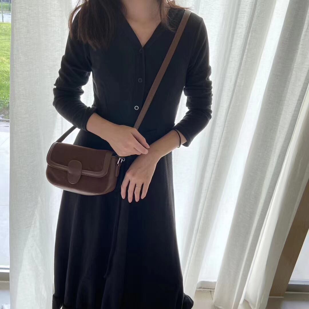 フラップショルダー ミニバッグ　AS119-8025