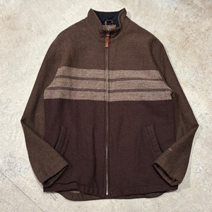 WOOL RICH WOOL JACKET BROWN