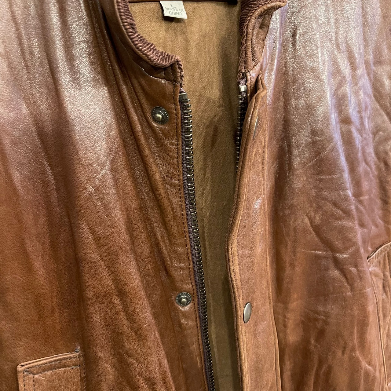 90s ORVIS Leather Vest | VOSTOK