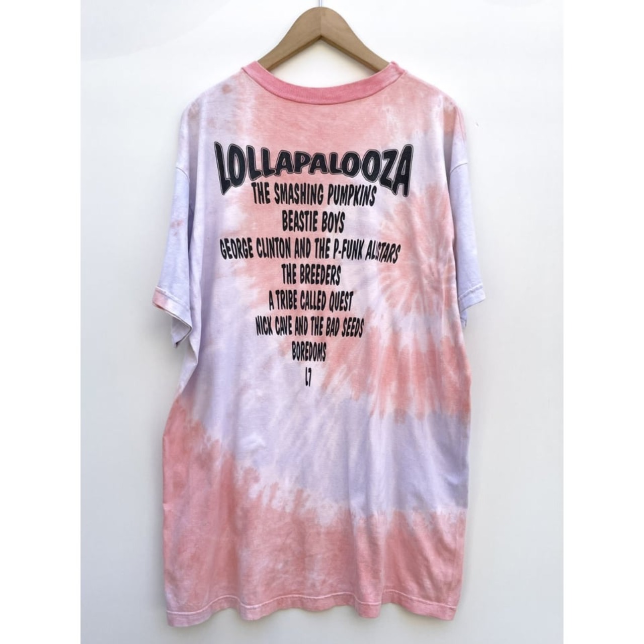 90s "LOLLAPALLOZA" Rock Tee Size XL程