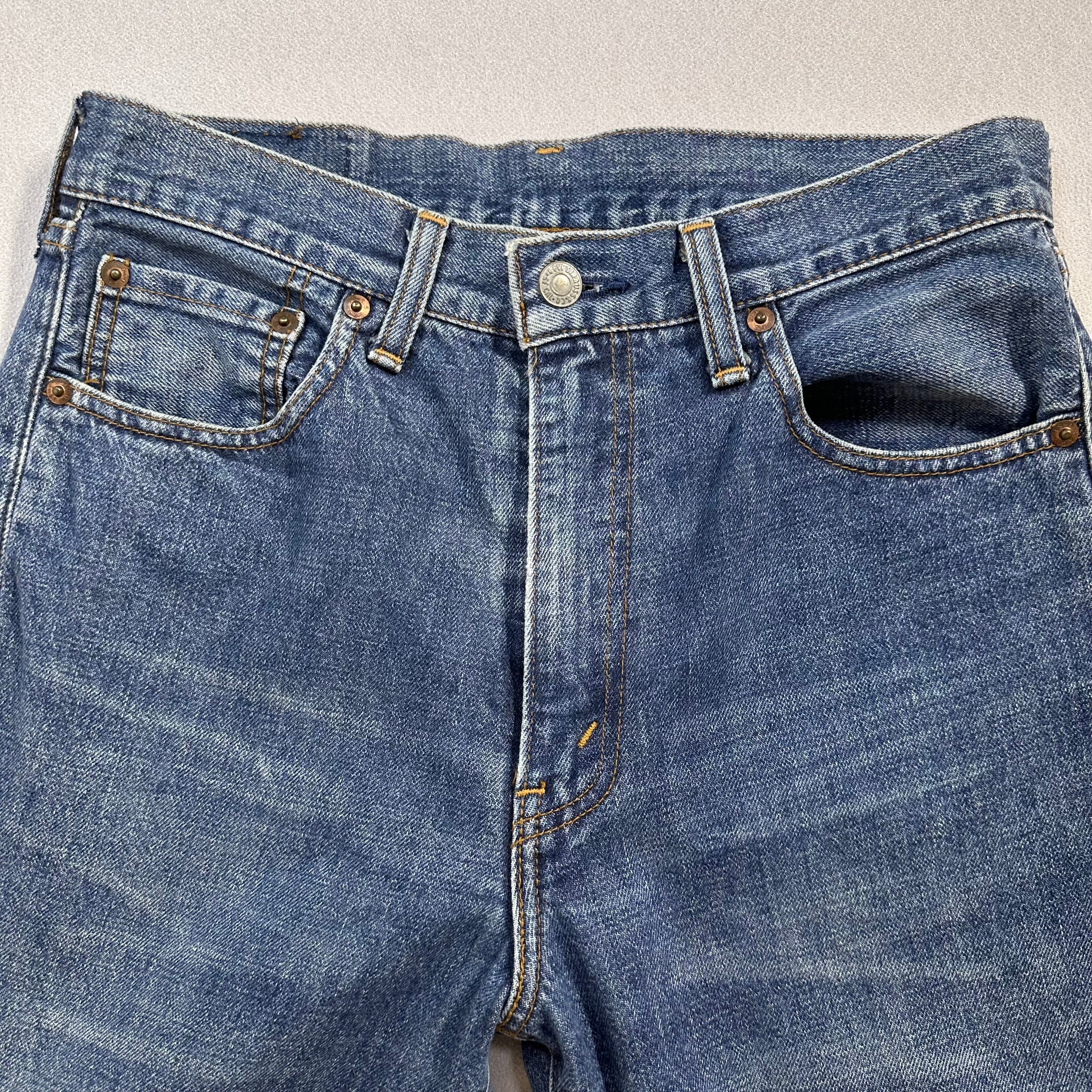 送料無料 即決 ☆Levi's 日本製 502XX☆ W30 BIGE 赤耳 TALONジッパー