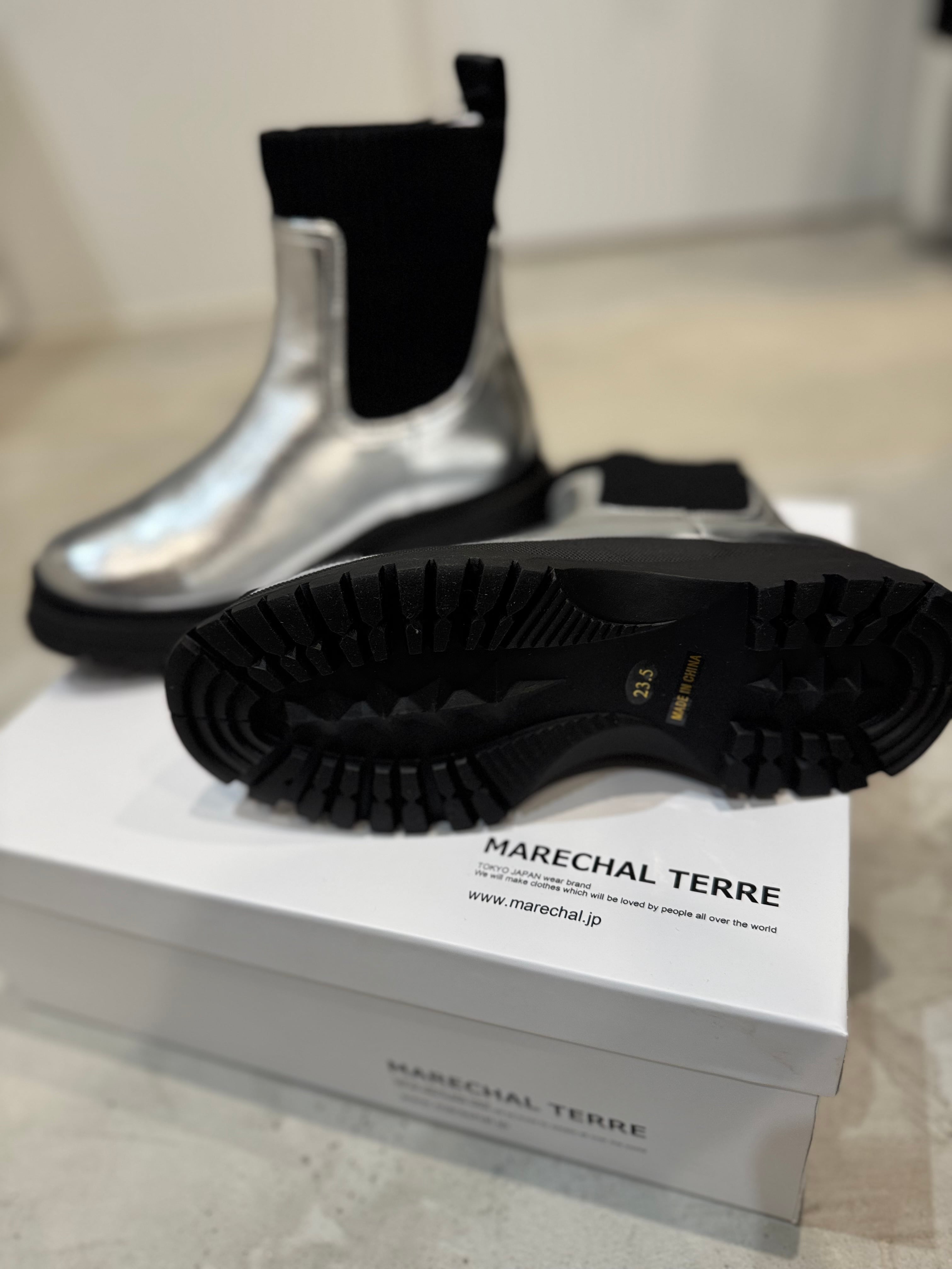 【MARECHAL TERRE】サイドゴアブーツ