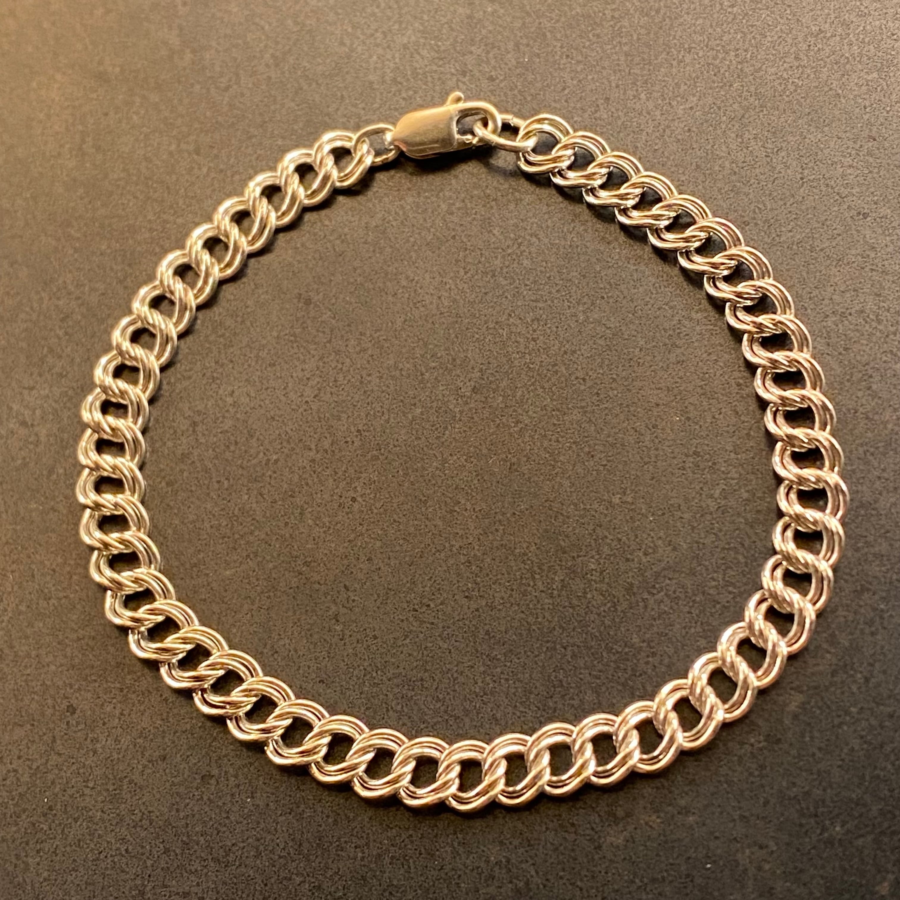 SILVER925 DOCKING DESIGN MANTEL BRACELET/シルバー/ブレスレット
