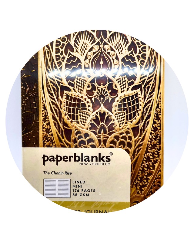 Paperblanks(ペーパーブランクス)　ノート　チャニン・ライズ　罫線（ミニ） 176ページ