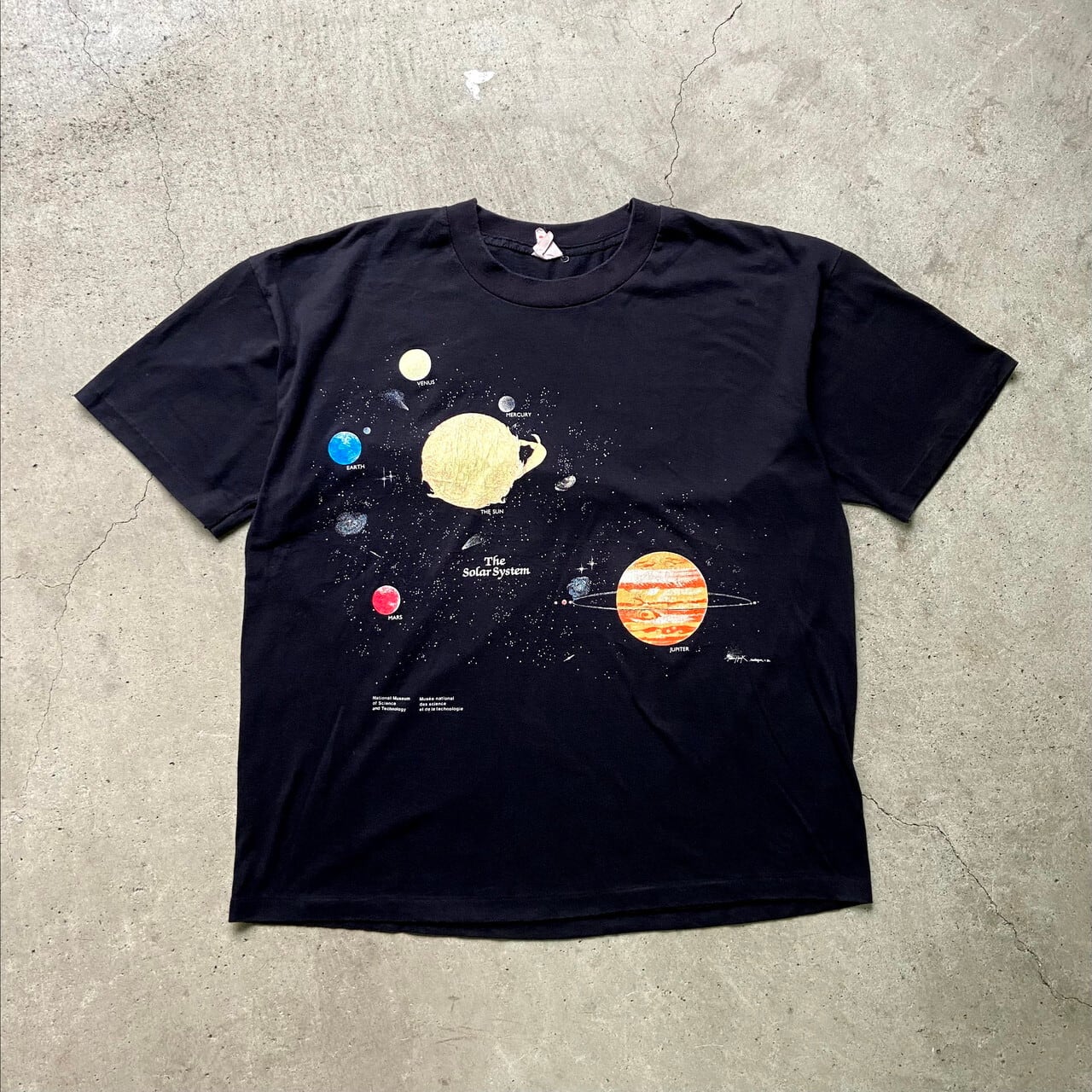 80s The Solar System 太陽系 アートTシャツ メンズXL - Tシャツ ...