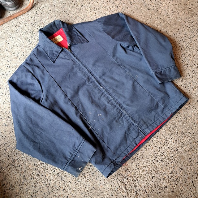 80's アメリカ製 UNIVERSAL OVERALL ワークジャケット used [302025]