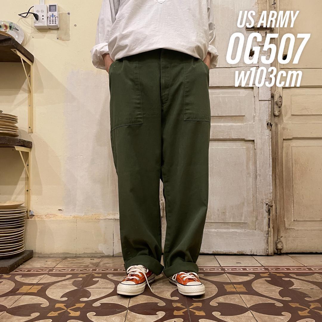 GD196 US ARMY 米軍 アメリカ軍 ベイカーパンツ 80s OG507 