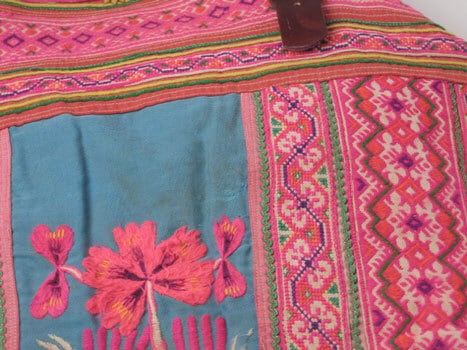 モン族古布/刺繍バック | Ethnic Beauty