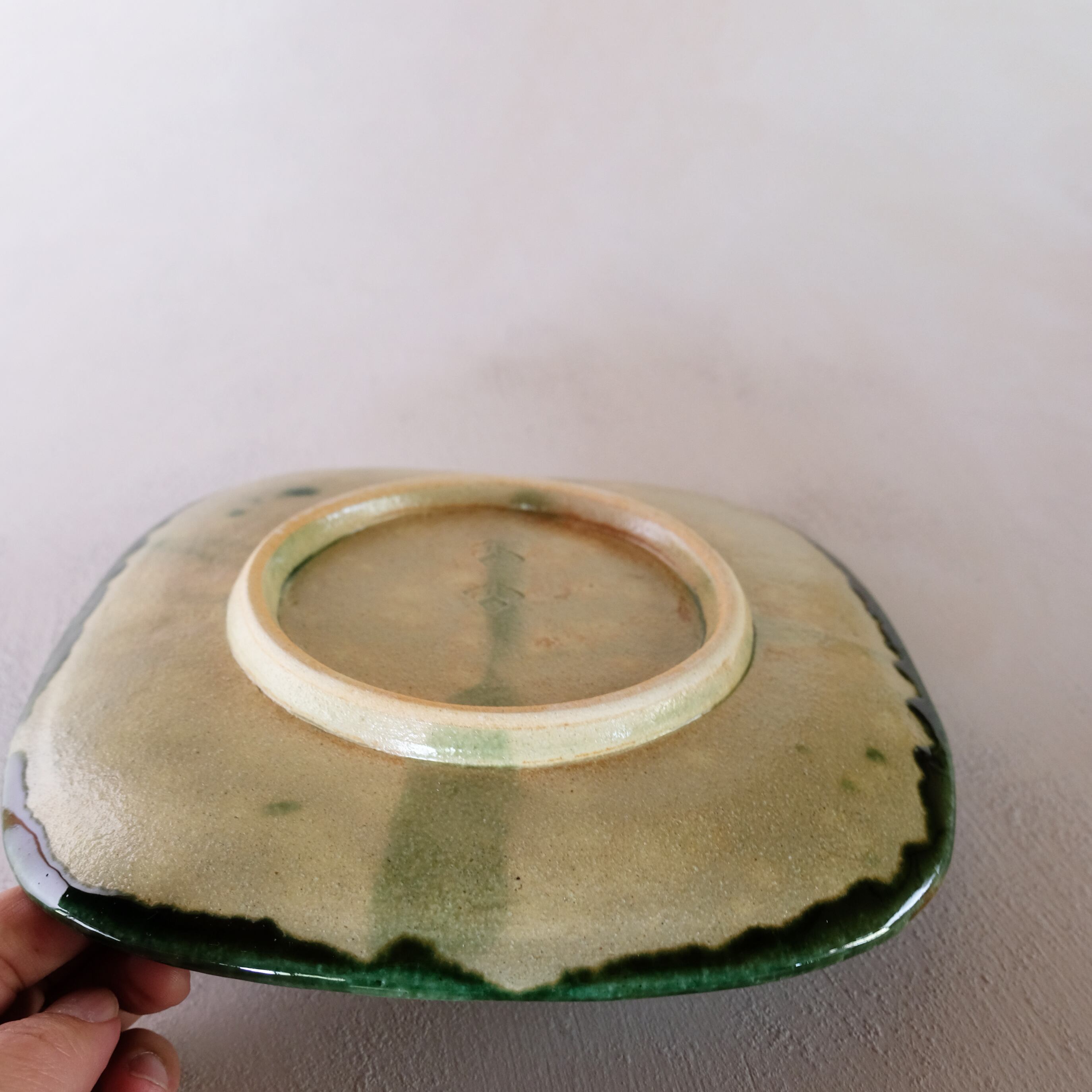 岡本芳久 Yoshihisa Okamoto 角丸皿（大）渡文 no.3,4 | les trois