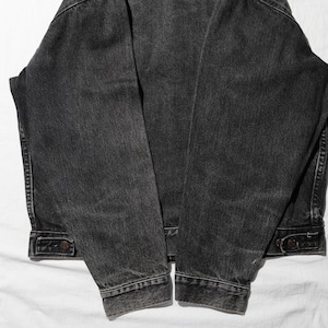 L 93年 USA 70507-4159 Levi’s サルファーブラック デニムジャケット リーバイス