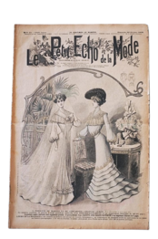 1902s Le Petit Echo de la Mode 44c 永遠の淑女とモード新聞