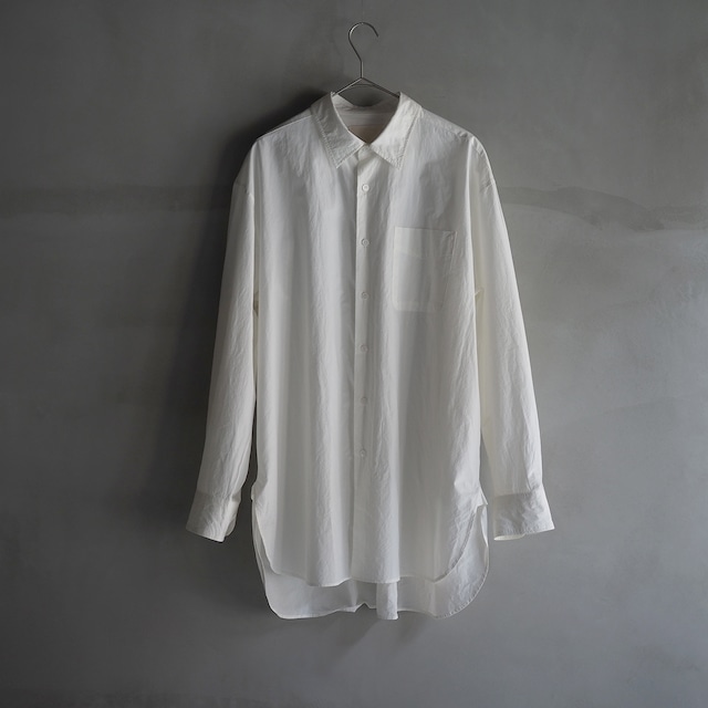 YOKO SAKAMOTO DRESS SHIRT WHITE