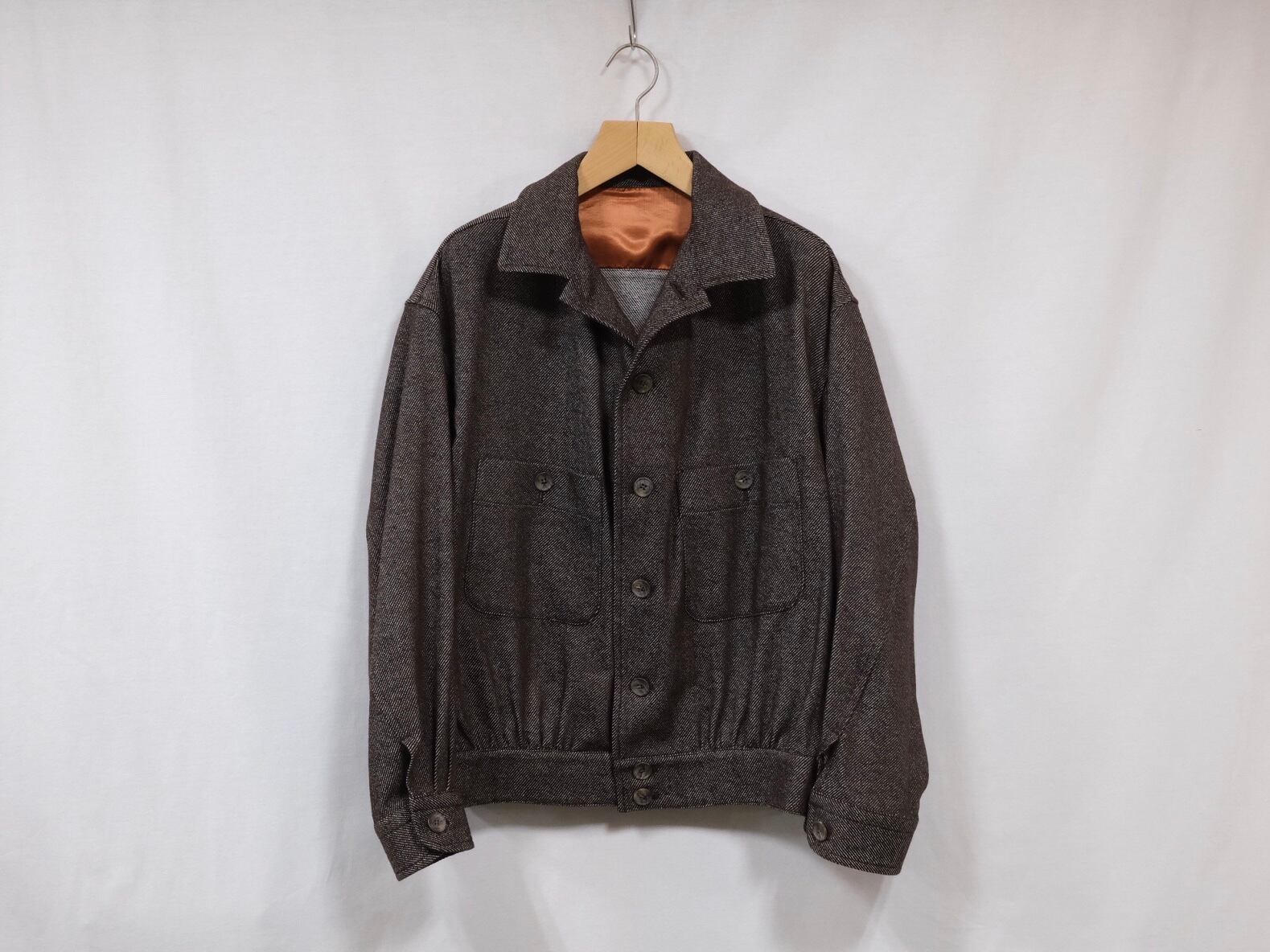HOMELESS TAILOR”SHIRT JACKET BROWN” | Lapel online store