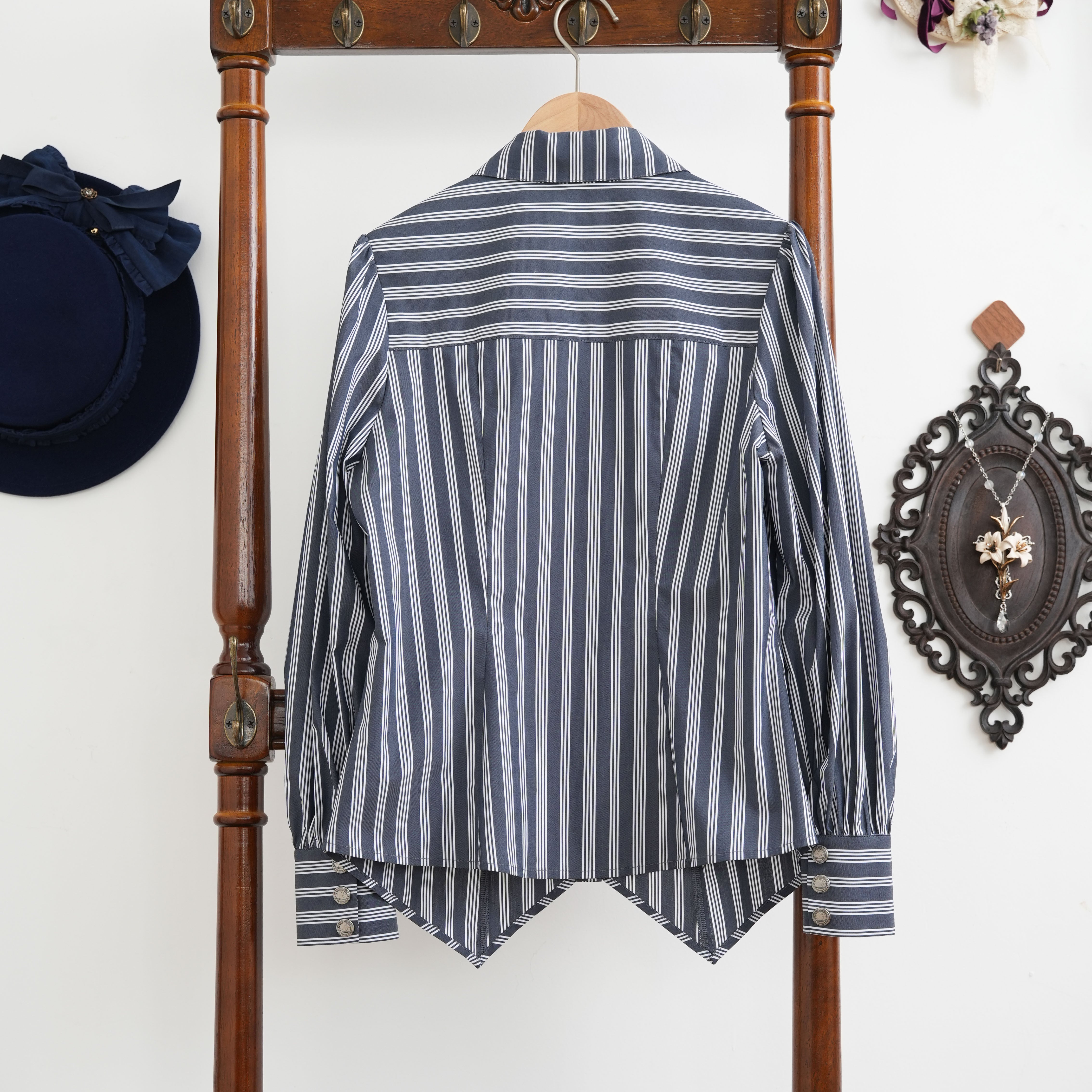 星箱Works　トレインマーチブラウス トレインマーチ ブラウス | HoshibakoWorks