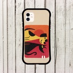 iPhoneケース 犬と猫 北欧レトロポップ｜動物柄のレトロポップ NOR042