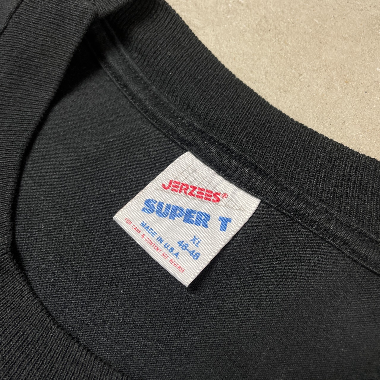 90年代 USA製 JERZEES ジャージーズ 無地 ブランクTシャツ メンズXL 