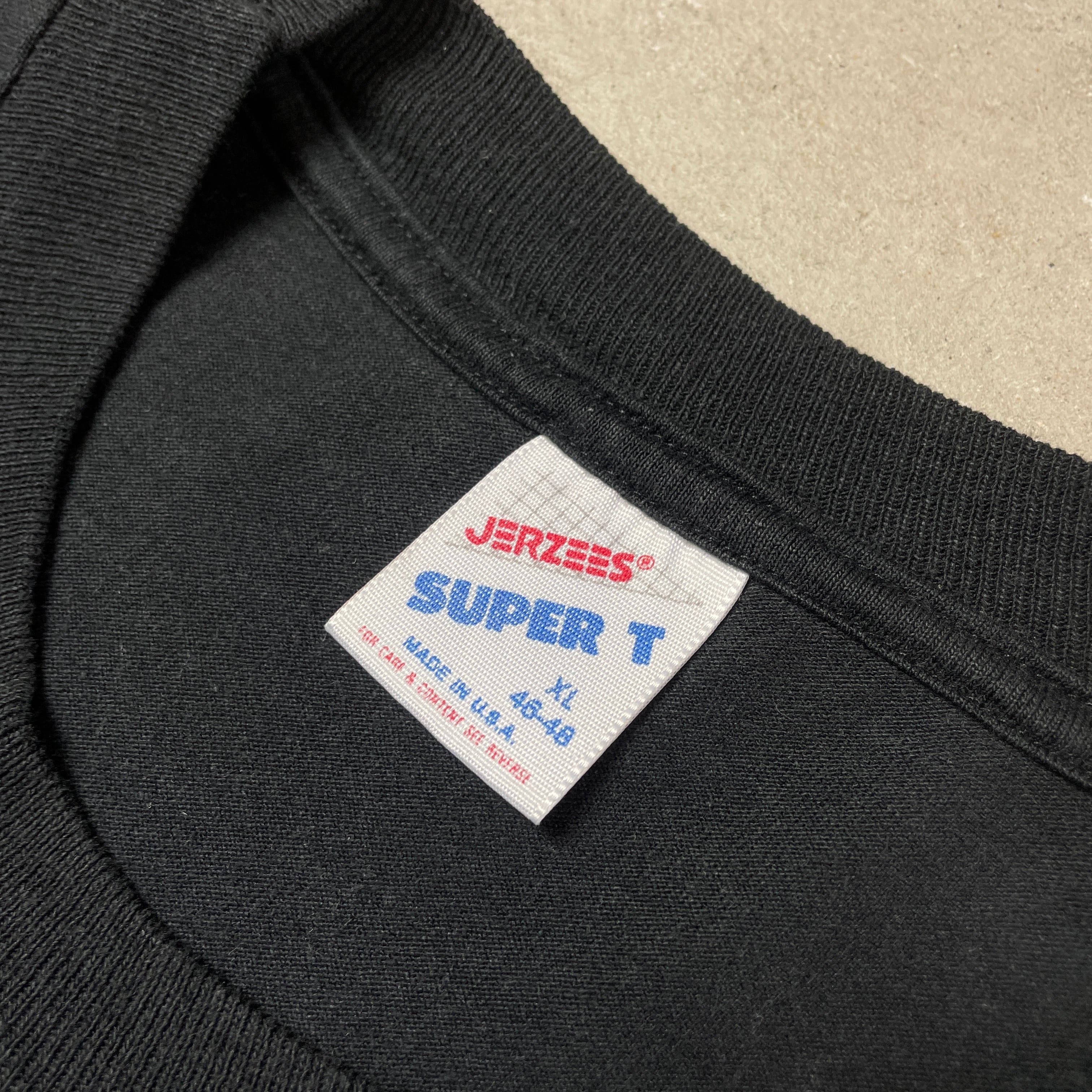 90年代 USA製 JERZEES ジャージーズ 無地 ブランクTシャツ メンズXL 
