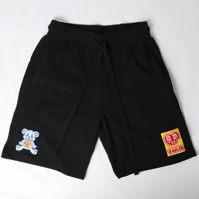 Bear and Toi3 Waffle shorts （ベアー アンド トイサン ワッフル  ショーツ）【Black】