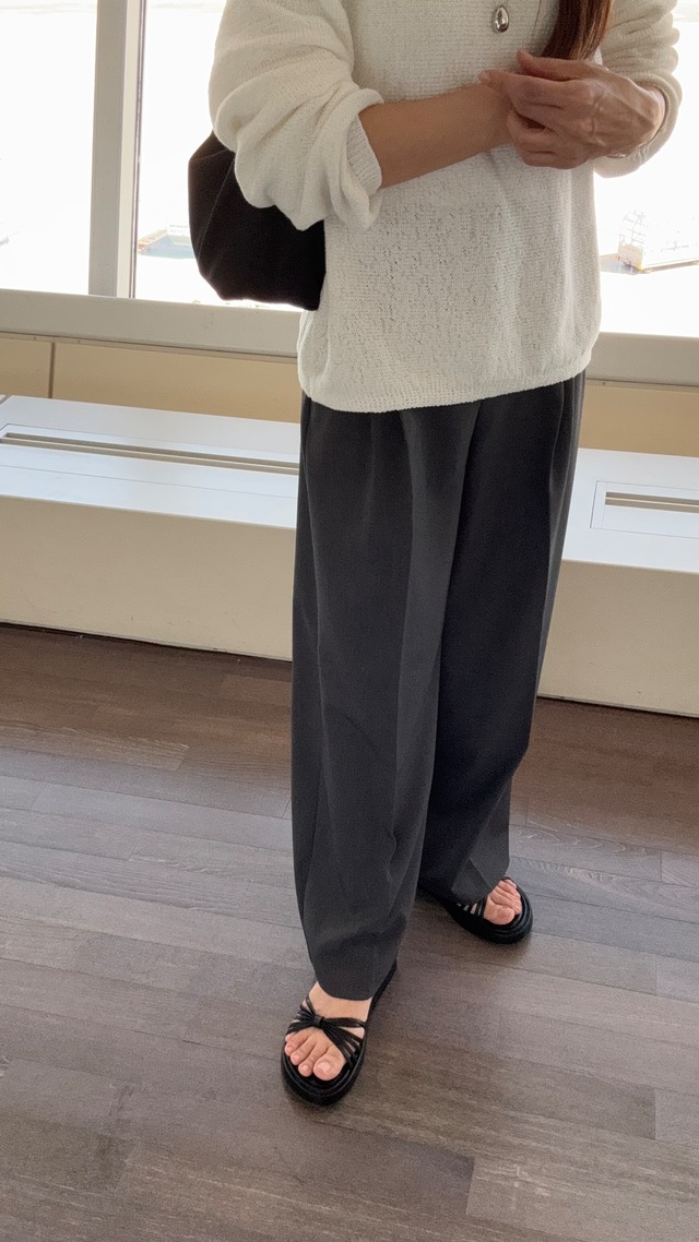 (即納) Fil. / Platform strap sandal
