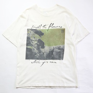 1991 U2 ONE SMALL THE FLOWERS BAND TSHIRT