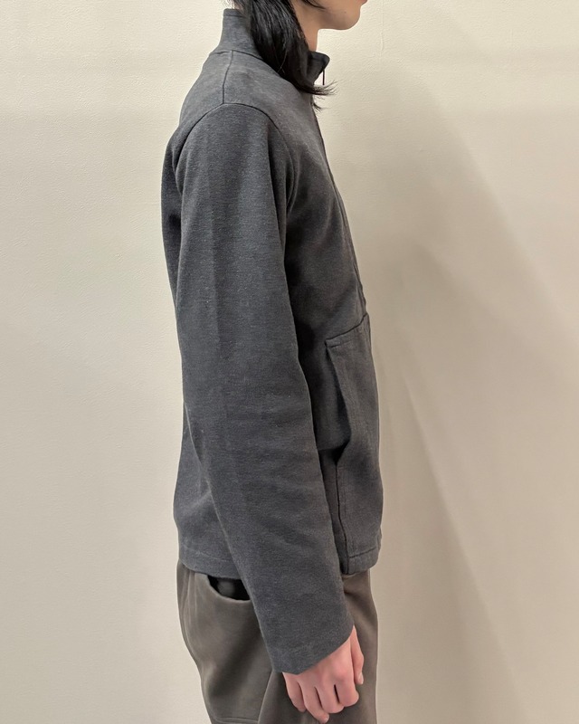 【agnes b. homme】high-neck zip up blouson