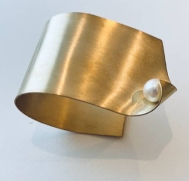 line bracelet -1 (LiB-1) brass