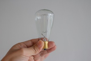 Edison Bulb “Signature(S) / 40W / E17″