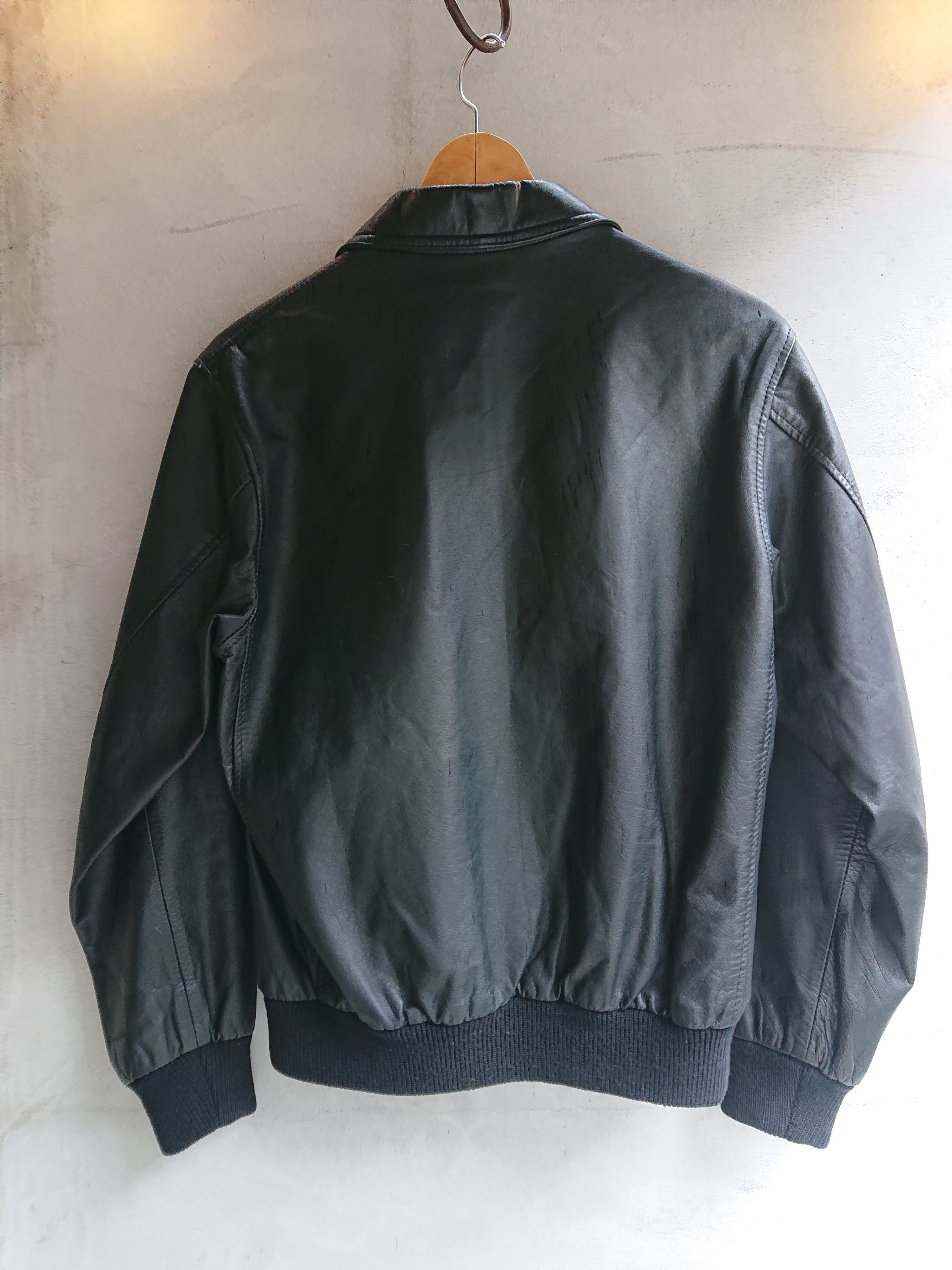 激レア　90年代　チェコ製　KARA レザー切り替え　ボンテージジャケット 70-80s Kawasaki leather riders jacket | CIRCUS VINTAGE
