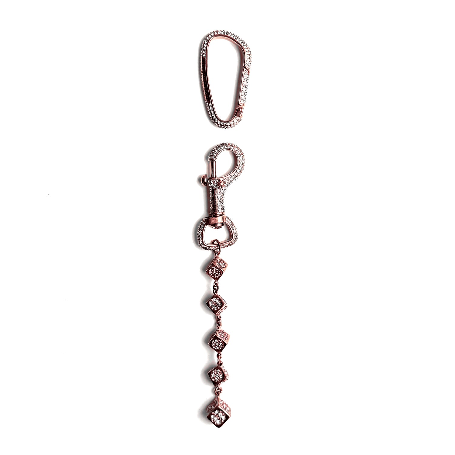 StarChain World / ROSE GOLD DICE KEY CHAIN | HOLICK