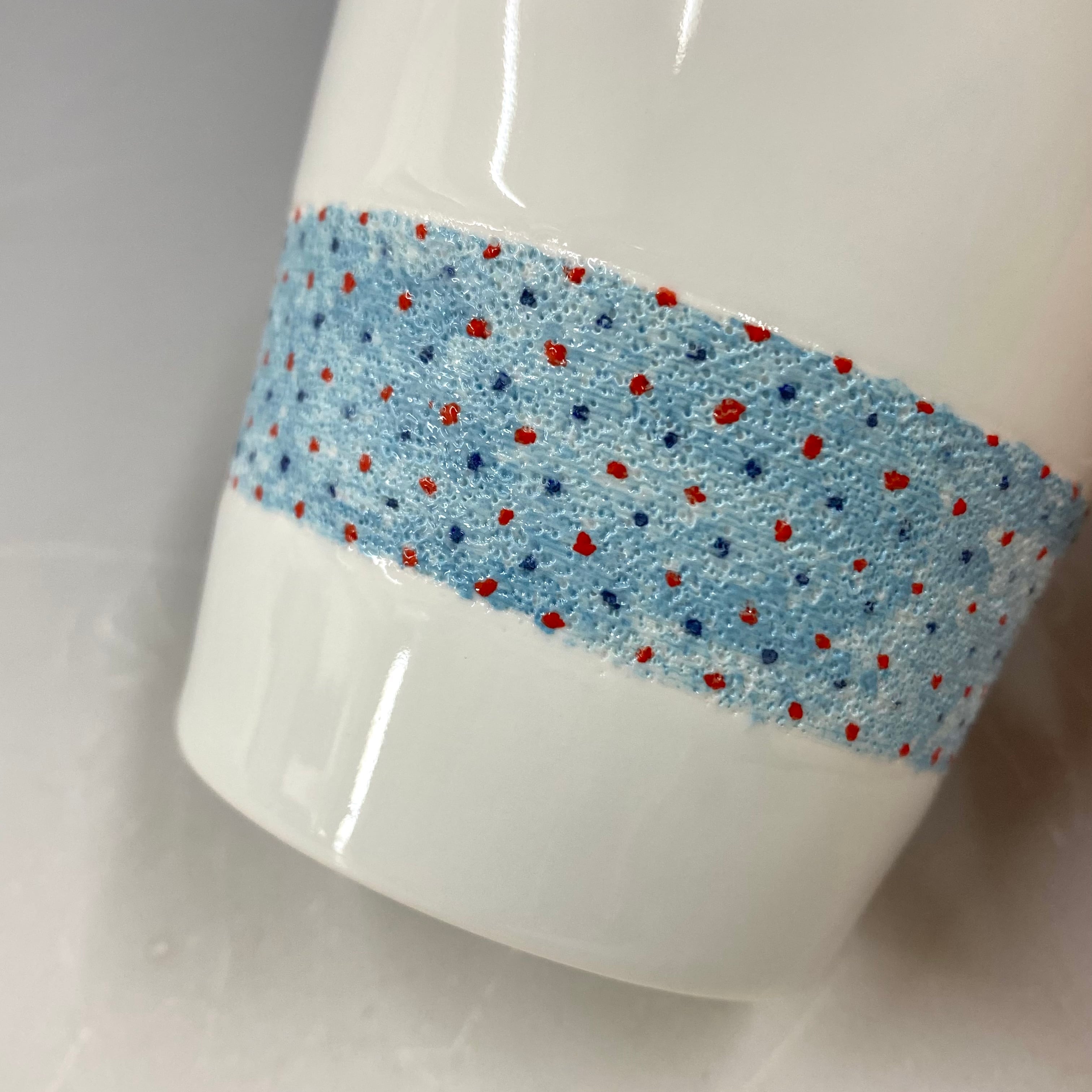 中尾恭純】点刻象嵌フリーカップE | 中仙窯