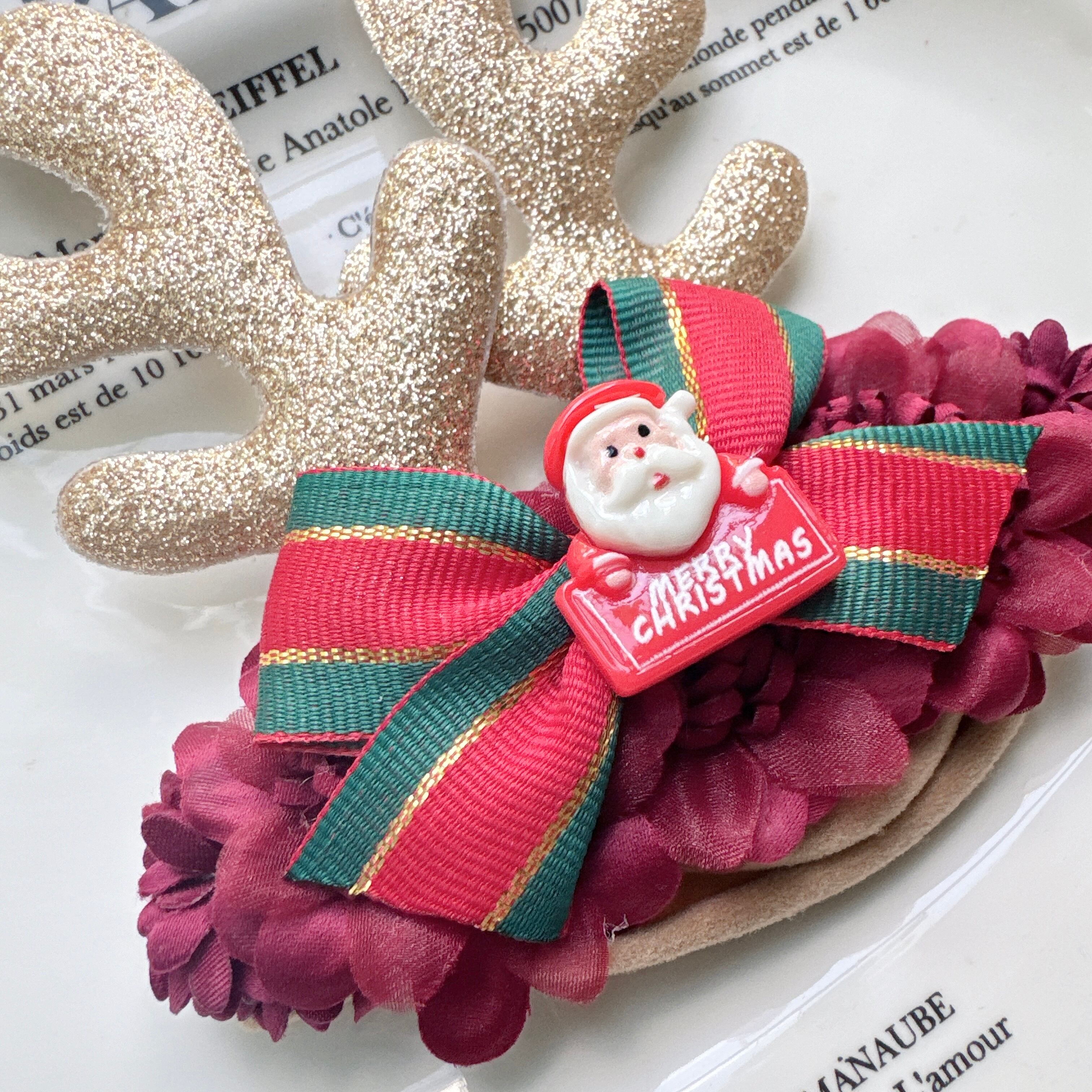 クリスマス*トナカイヘアバンド