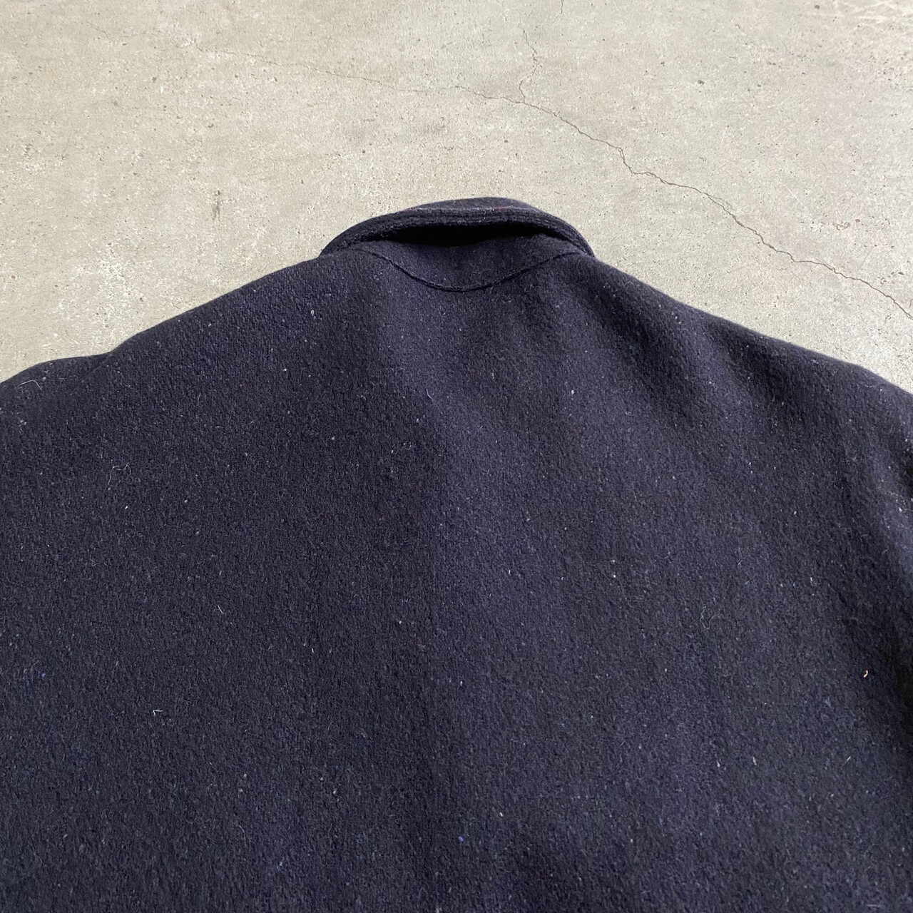 60年代 USA製 FOX KNAPP CPOシャツ ウールシャツ メンズS-M相当 古着 