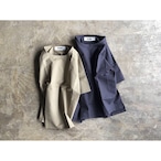 BASISBROEK (バージスブルック)『REMI』Cotton Silk Crew Neck Pullover Shirt